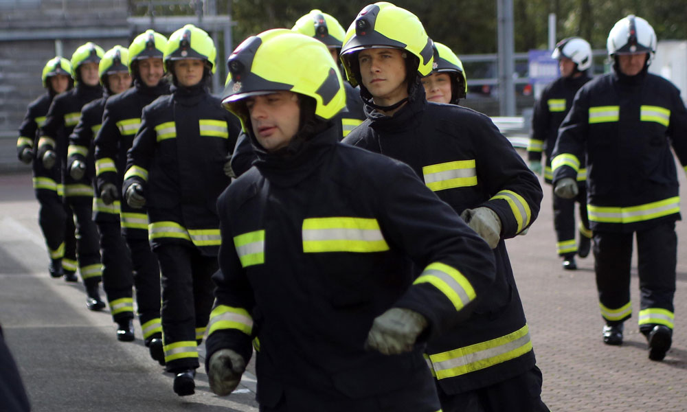 New wholetime firefighters complete their training